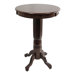 Florence Pedestal Pub Table in Cherry