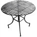 Folding Pangaea Easy to Assemble Iron Round Dining Table