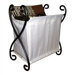 Iron and Canvas Magazine Rack