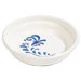 Designer Cat Elegant Bowl in White and Blue - 1.3 Cup