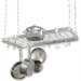 Rectangular Steel Hanging Pot Rack