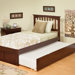 Urban Lifestyle Mission Bed with Trundle