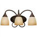 Montclaire  Wall Sconce Olde Iron with Glass Shade
