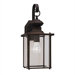 Classic  Outdoor Wall Lantern in Antique Bronze