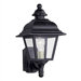 Bancroft  17.5" Outdoor Wall Lantern in Black