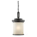 Winnetka  Outdoor Hanging Lantern in Misted Bronze