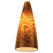 Ambiance Transitions Caramel Swirl Glass Shade