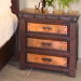Copper Canyon 3 Drawer Nightstand