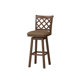 Sussex Swivel Counter Stool in Dark Oak