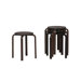Bentwood Short Stacking Counter/Bar Stool in Wenge