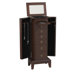 Amethyst Jewelry Armoire in Espresso