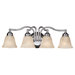 Bristol Four Light Bath Vanity