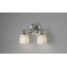 Concord Two Light Bath Vanity in Polished Nickel