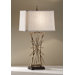 Atticus One Light Table Lamp in Poly Chrome Iron