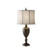 Thomlinson Place One Light Table Lamp in Midnight Silver