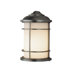 Lighthouse Flush Wall Lantern in Burnished Bronze