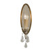 Valentina  Wall Sconce in Oxidized Bronze