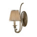 Abbey One Light Wall Sconce in Silver Sand