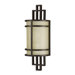 Fusion One Light Wall Sconce in Grecian Bronze
