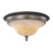 Tuscan Villa 3 Light Flush Mount