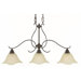 Morningside 3 Light Kitchen Island Pendant