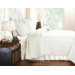 Ruffled Quilt Set in Ivory