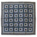Blue Log Cabin Quilt