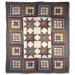 Cottage Star Throw Quilt