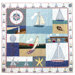 Nautical Queen Duvet Cover / Comforter Cover
