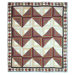 Peasant Log Cabin Throw Quilt
