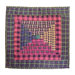Tartan Log Cabin Toss Pillow