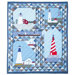 Guiding Lights Throw Quilt