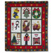 Holiday Cheer Throw Quilt