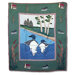 Loon Throw Quilt