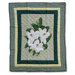 Magnolia Blossoms Throw Quilt