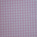 Baby Pink and White Gingham Checks Curtain Valance