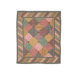 Harvest Log Cabin Cotton Crib Quilt
