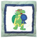 Green Scene Cotton Toss Pillow