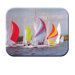 Tuftop Sail Boats Cutting Board