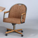 Chromcraft Core Tilt Swivel Arm Chair