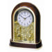 Woodgrain Crystal Mantel Clock