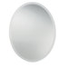 Oval Frameless Wall Mirror