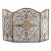 Egan 3 Panel Wrought Iron Fireplace Screen