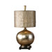 Julian Table Lamp in Antiqued Silver