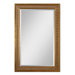Alannis Mirror in Antique Gold Leaf