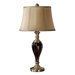 Varallo One Light Table Lamp in Lightly Distressed Reddish Brown