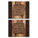 Ornamentation Block I and II Wall Art (Set of 2)