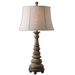 Consolata One Light Lamp in Rustic Gray Wash