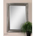 Gilford Mirror in Antique Silver