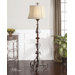20" Celino Table Lamp in Dark Bronze and Dark Mahogany